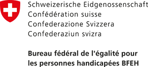 Logo Bureau fédéral de l'égalité pour les personnes handicapées BFEH