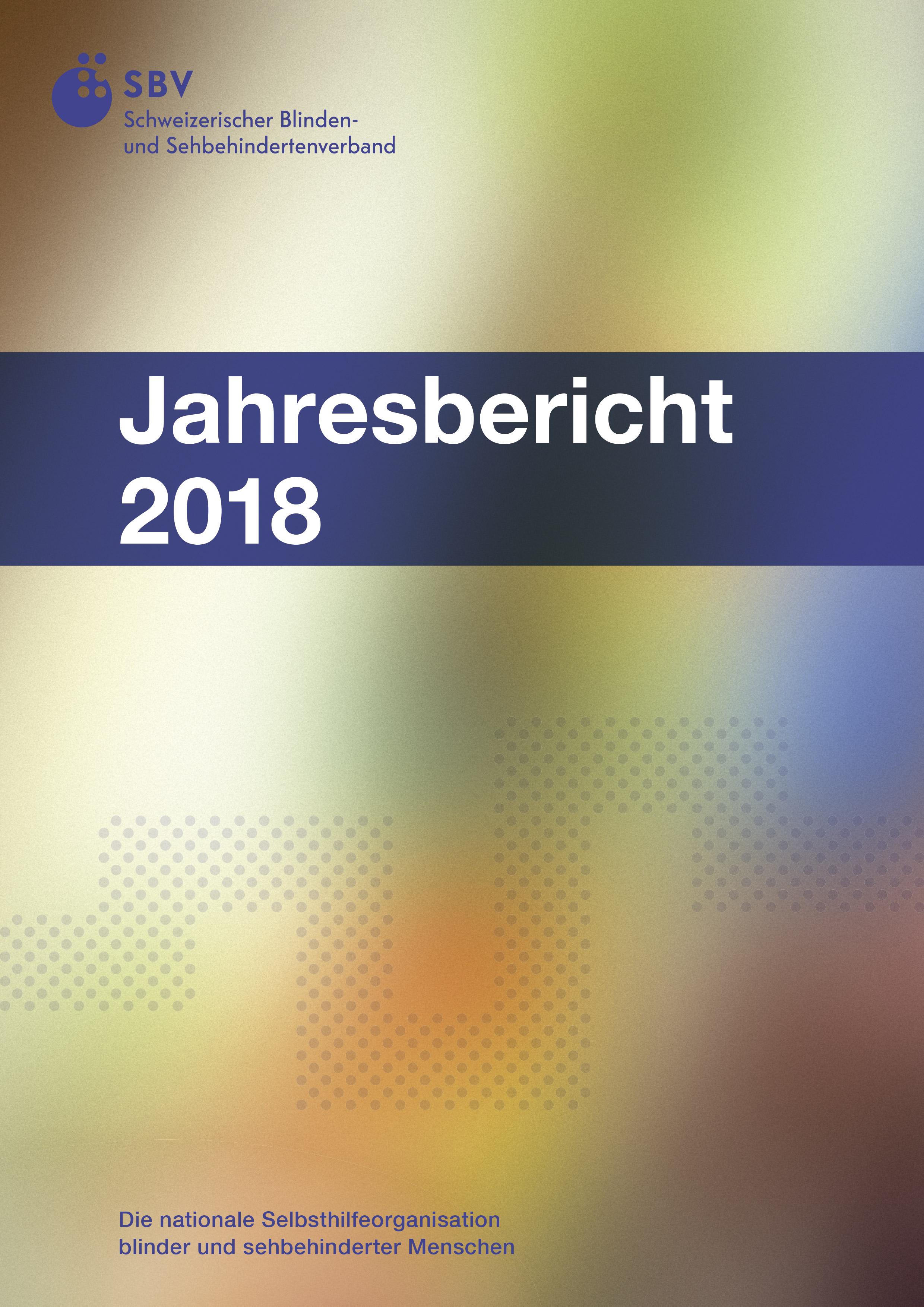 Titelseite Jahresbericht 2018