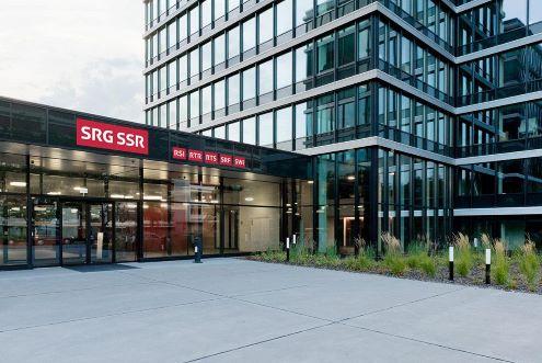 Gebäude der SRG-Generaldirektion in Bern